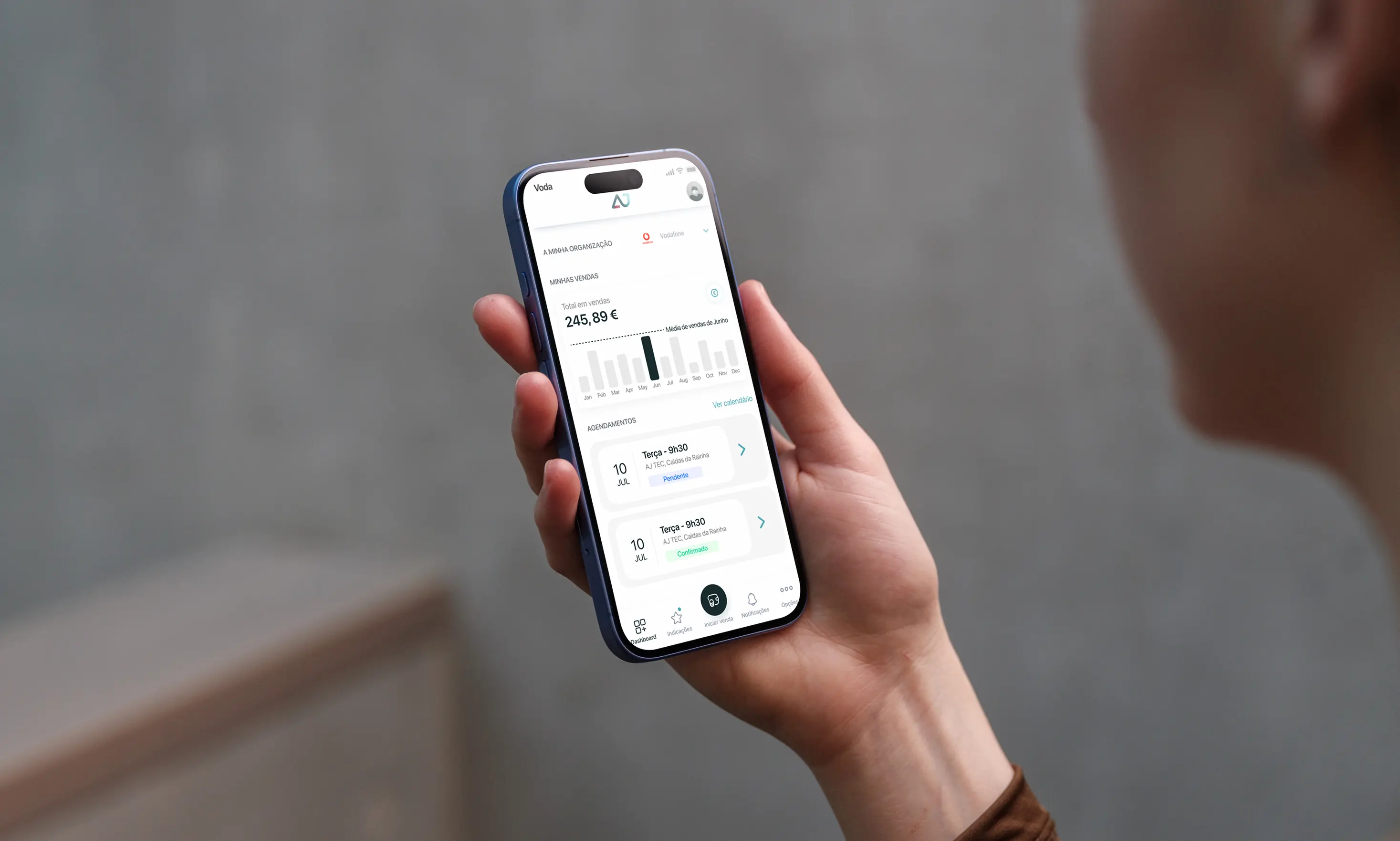 MyAJ Partner project screenshot